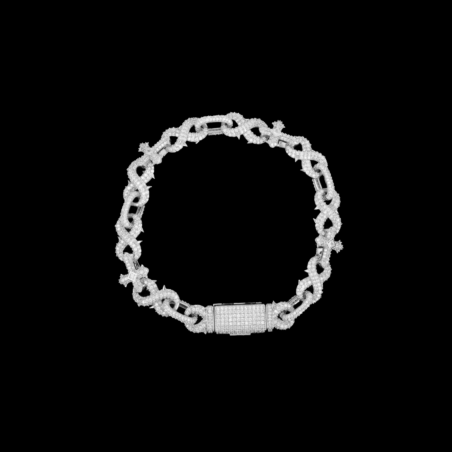 Infinity Cross Bracelet