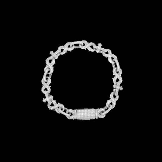 Infinity Cross Bracelet