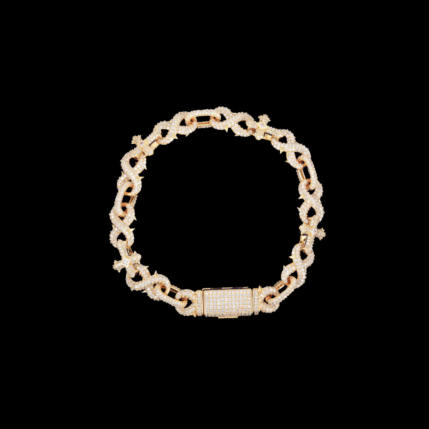 Infinity Cross Bracelet