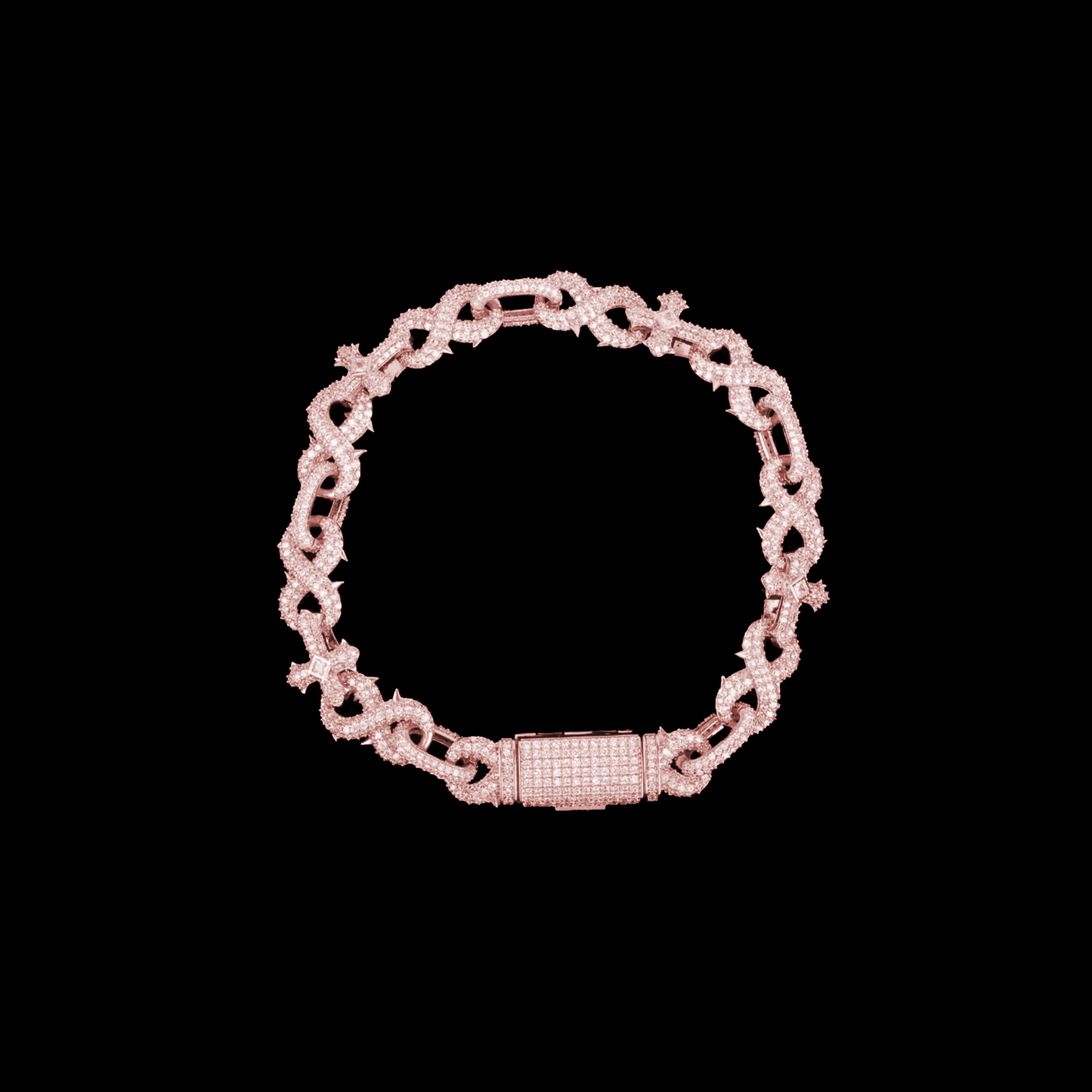 Infinity Cross Bracelet