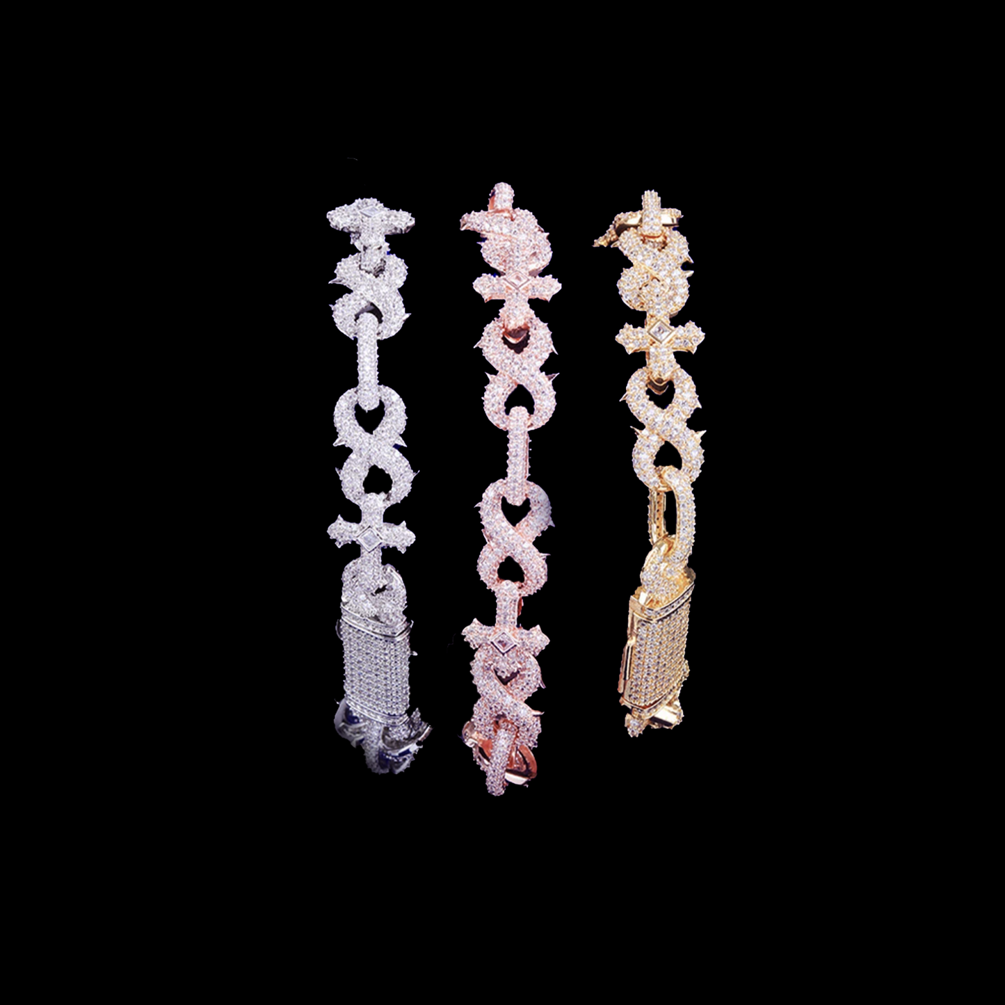 Infinity Cross Bracelet